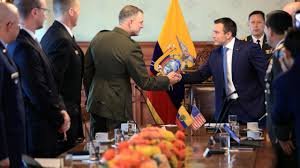 Estados Unidos resalta cooperación con Ecuador en operaciones contra el narcotráfico