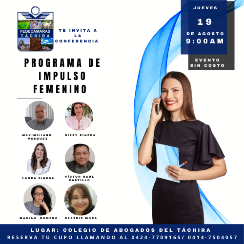 Fedecámaras Táchira promueve el emprendimiento femenino a través del PIF